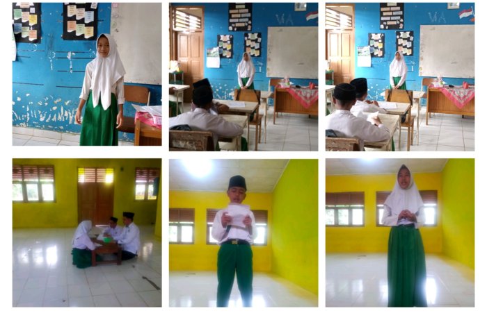 Siswa Kelas VI MIN 1 Tebo Ikuti Pelaksanaan Ujian Praktik Bersama Dewan Guru di Madrasah