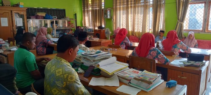 Kepala MIN 1 Tebo Adakan Pembinaan Bersama Dewan Guru Sambut Ramadan 1447 H