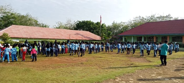 MIN 1 Tebo Rutin Gelar Senam Pagi Setiap Sabtu