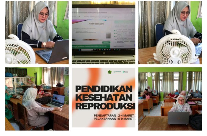 Dewan Guru MIN 1 Tebo Ikuti Pelatihan Pendidikan Kesehatan Reproduksi Melalui MOOC Pintar Kemenag