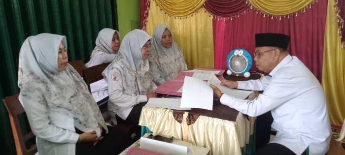 MIN 1 Tebo Sukses Gelar Pelaksanaan  Penilaian Kinerja Kepala Madrasah (PKKM) Tahun 2025