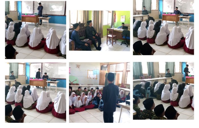 Tim PSB Pondok Pesantren Darussalam Hadir Di MIN 1 Tebo Gelar Sosialisasi Untuk Siswa Kelas VI di Madrasah