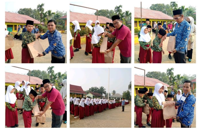 Dewan Guru MIN 1 Tebo Bagikan Hadiah Perlombaan Siswa Di Lingkungan Madrasah