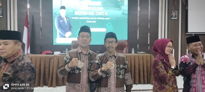 Kepala MIN 1 Tebo Ikuti Bimtek Kurikulum Berbasis Cinta di Provinsi Jambi