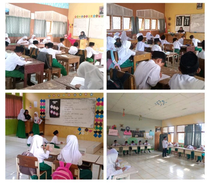 Siswa MIN 1 Tebo Laksanakan Pembelajaran Bersama Dewan Guru Dengan Penuh Semangat