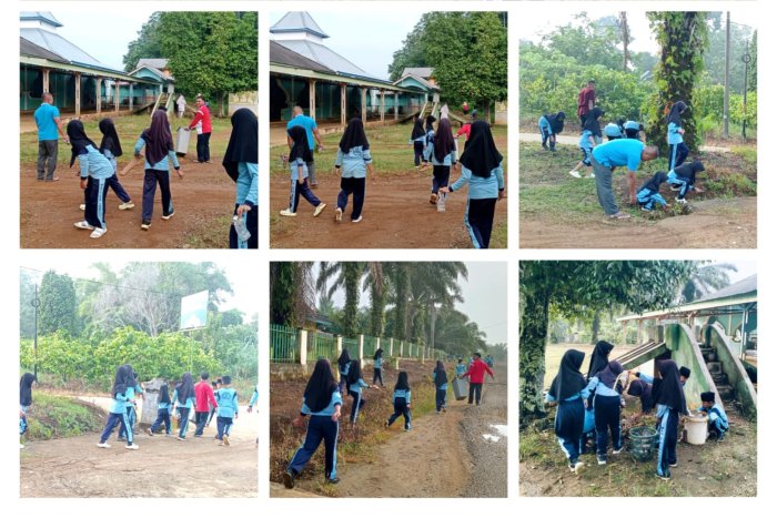 Siswa MIN 1 Tebo Gelar Gotong Royong Bersama Ciptakan Lingkungan Madrasah Yang Bersih dan Asri Siswa MIN 1 Tebo Gelar Gotong Royong Bersama Ciptakan Lingkungan Madrasah Yang Bersih dan Asri