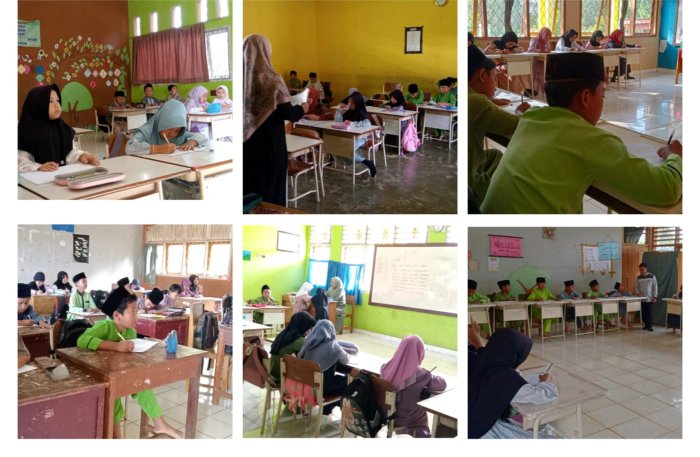 Siswa MIN 1 Tebo Fokus Laksanakan Kegiatan Belajar, Tuntut Ilmu Dengan Penuh Semangat