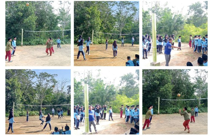 Siswa MIN 1 Tebo Antusias Ikuti Classmeeting Bola Voli, Perkuat Bakat dan Minat