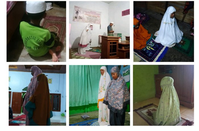 Siswa MIN 1 Tebo Rutin Laksanakan Ibadah Sholat Lima Waktu Bersama Orang Tua