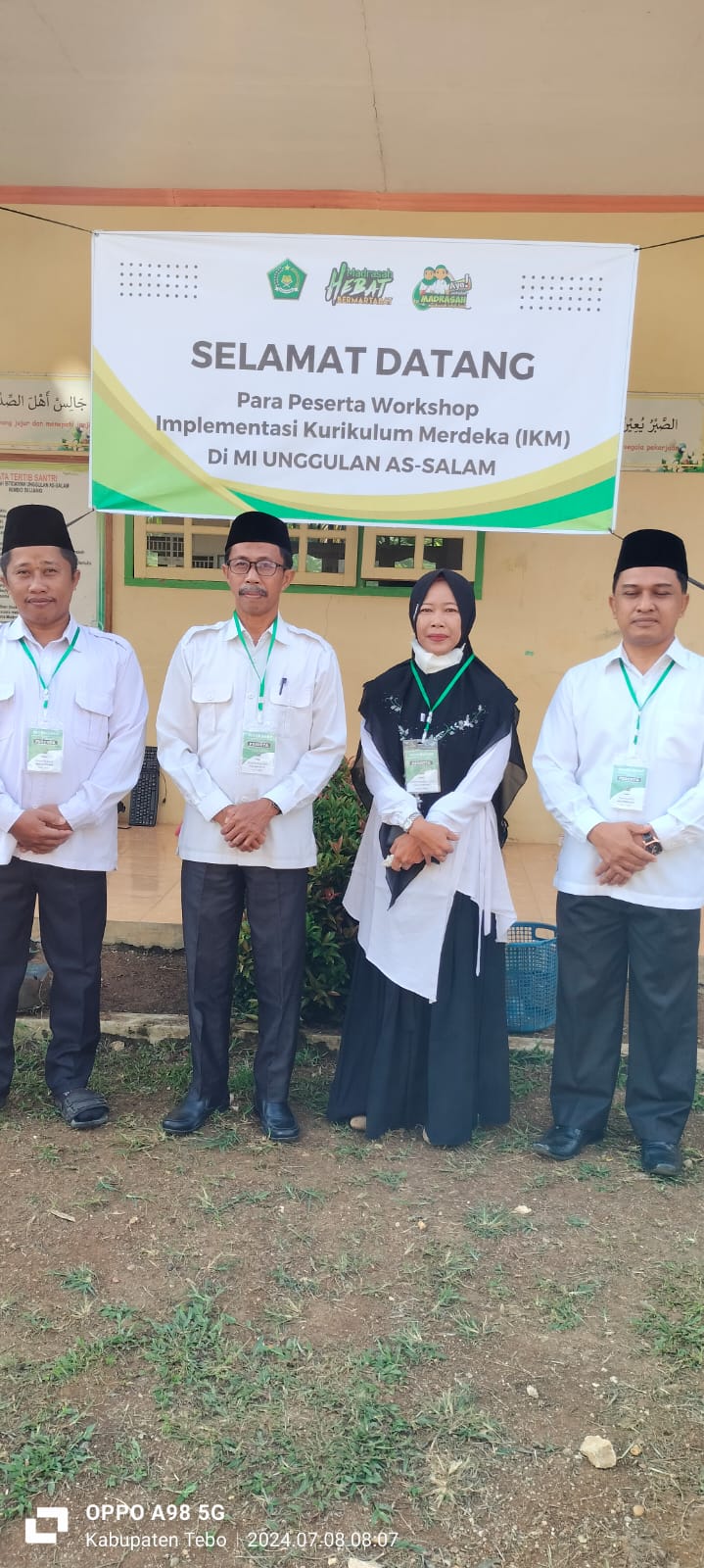 4 Guru MIN 1 Tebo Ikuti Workshop Bedah Implementasi Kurikulum Merdeka (IKM)