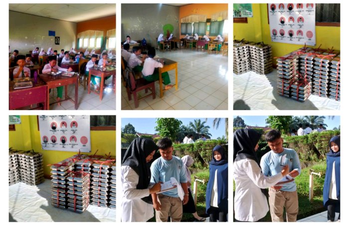 Siswa MIN 1 Tebo Sambut Hangat Kehadiran MBG di Madrasah, Nikmati Menu Dengan Kebersamaan