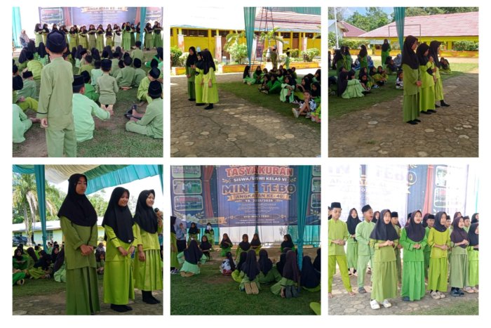 Siswa MIN 1 Tebo Gelar Latihan Intensif Jelang Acara Tasyakuran Siswa Kelas VI Tahun 2026 Siswa MIN 1 Tebo Gelar Latihan Intensif Jelang Acara Tasyakuran Siswa Kelas VI Tahun 2026