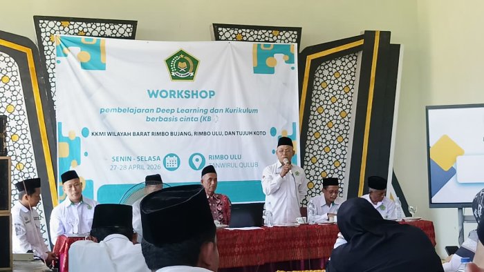 Kepala MIN 1 Tebo Hadiri Bimtek Pembelajaran Deep Learning dan KBC di MIS Darul Hikmah Unit XI