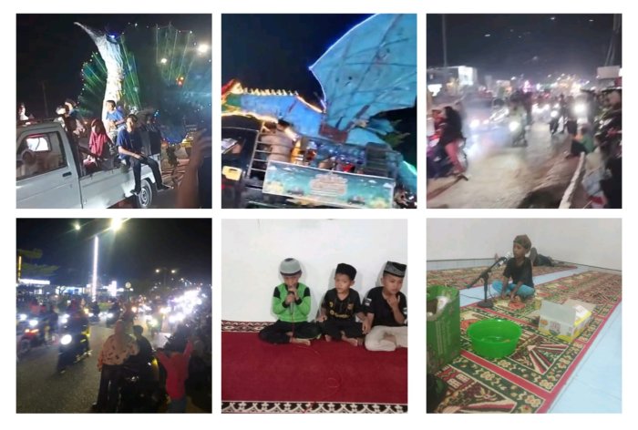 Gema Takbir Sambut Kemenangan, Siswa MIN 1 Tebo Ikuti Kegiatan Takbir Keliling di Lingkungan Masyarakat