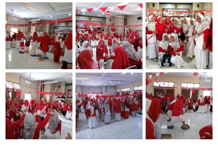 Tim Darma Wanita Persatuan MIN 1 Tebo Semarakkan Kegiatan Lomba Ceria Di Kantor Kemenag Tebo Dengan Antusias Tim Darma Wanita Persatuan MIN 1 Tebo Semarakkan Kegiatan Lomba Ceria Di Kantor Kemenag Tebo Dengan Antusias