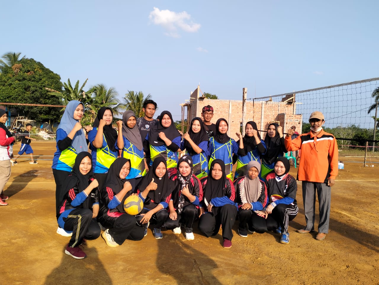 TIM DHARMA WANITA VOLLY BALL MIN 1 TEBO MENANG TELAK 2-0 