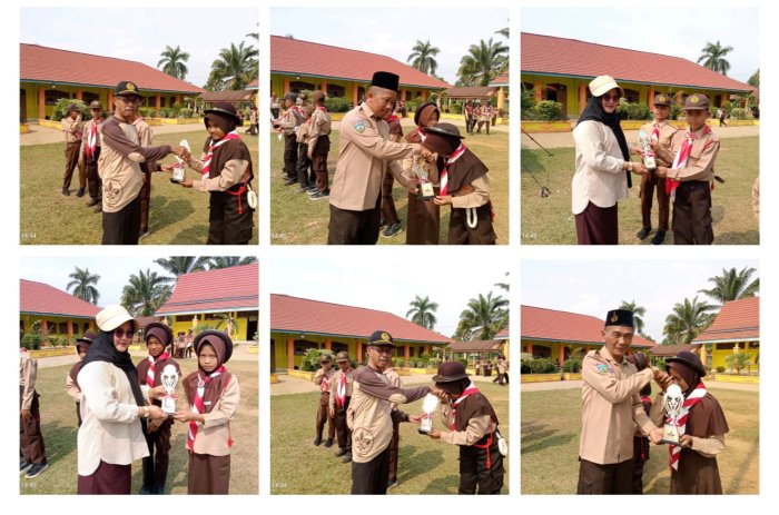 MIN 1 Tebo Berikan Piala Penghargaan Kepada Peserta Pemenang Lomba Dalam Rangka Perkemahan LT-I di Madrasah MIN 1 Tebo Berikan Piala Penghargaan Kepada Peserta Pemenang Lomba Dalam Rangka Perkemahan LT-I di Madrasah