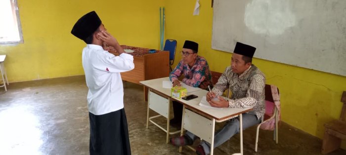Siswa MIN 1 Tebo Antusias Ikuti Lomba Adzan Dalam Rangka PHBI