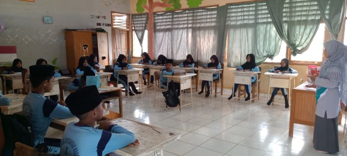 Siswa MIN 1 Tebo Antusias Laksanakan  Pembelajaran di Madrasah