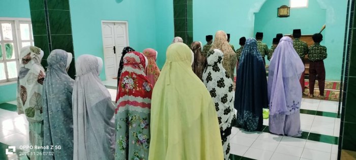 Siswa Kelas 5 MIN 1 Tebo Rutin Laksanakan Pembiasaan Sholat Dhuha Setiap Rabu