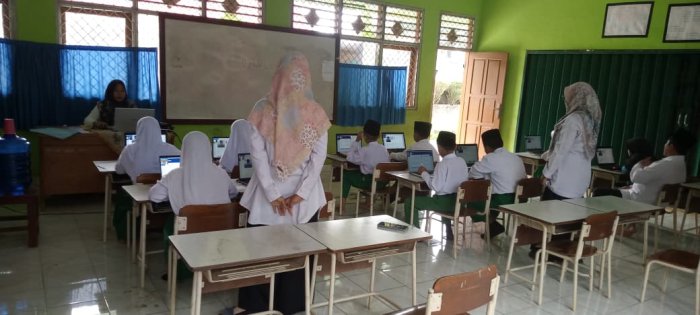 Siswa MIN 1 Tebo Sukses Ikuti Gladi ANBK Hari Kedua
