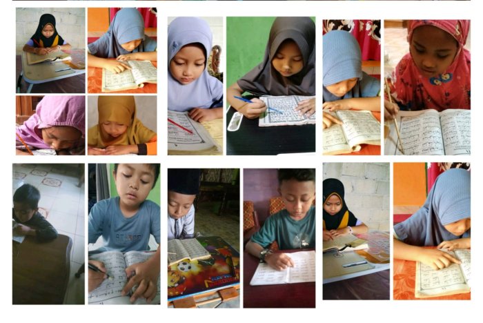 Siswa Kelas 1A Manfaatkan Waktu Libur Dengan Semangat Laksanakan Kegiatan Belajar Mengaji