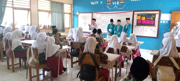 Tim PSB Pondok Pesantren Raudathul Mujawwidin Laksanakan Sosialisasi  Santri Baru di MIN 1 Tebo