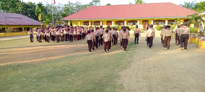Pramuka MIN 1 Tebo Kembangkan Karakter Siswa Lewat Kegiatan LKBB