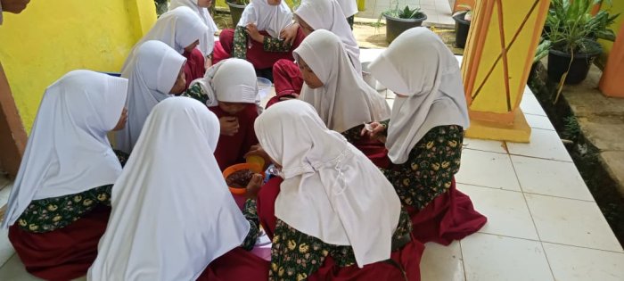Siswa Kelas 4 MIN 1 Tebo Ikuti Pembelajaran SBDP Praktik Membuat Pudding Siswa Kelas 4 MIN 1 Tebo Ikuti Pembelajaran SBDP Praktik Membuat Pudding