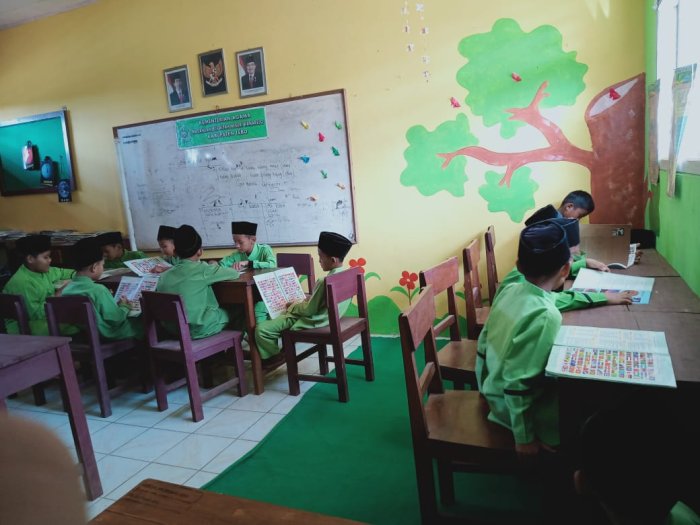 Siswa MIN 1 Tebo Aktif Tingkatkan Literasi Lewat Kunjungan Perpustakaan