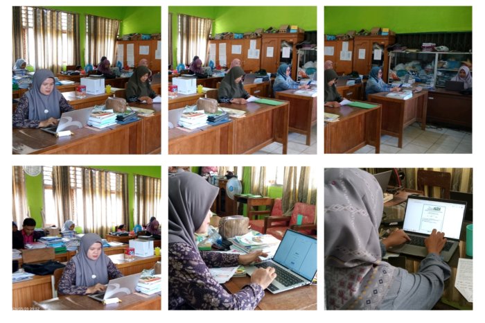 Dewan Guru MIN 1 Tebo Rampungkan Pengisian LKH Pada Aplikasi Smart ASN Dewan Guru MIN 1 Tebo Rampungkan Pengisian LKH Pada Aplikasi Smart ASN