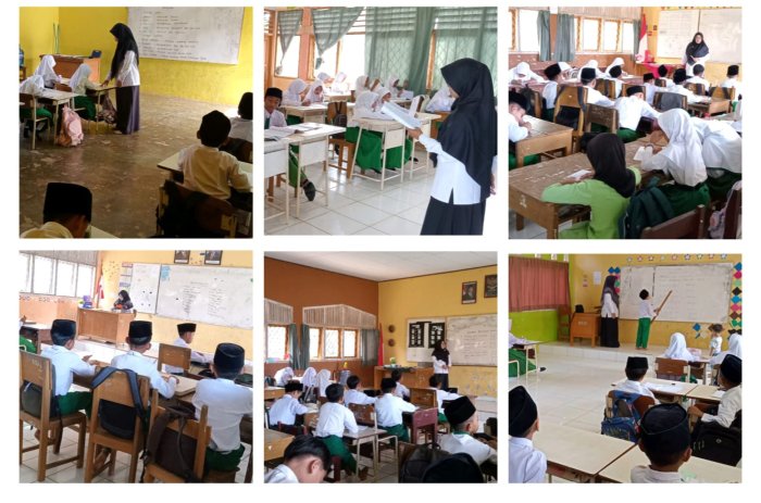 Siswa MIN 1 Tebo Semangat Ikuti Proses Belajar di Madrasah Meskipun Sedang Melaksanakan Ibadah Puasa