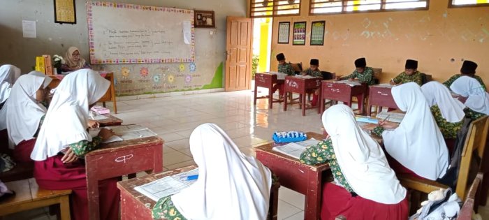 Siswa MIN 1 Tebo Antusias Ikuti Pembelajaran di Madrasah