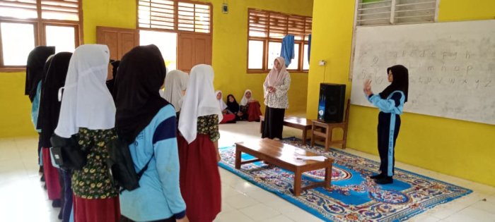 Siswa MIN 1 Tebo Kompak Ikuti Latihan Paduan Suara Siap Ikuti Lomba Dengan Baik