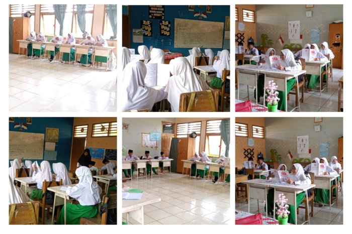 Siswa Kelas VI MIN 1 Tebo Gelar Latihan Soal Siap Ikuti Pelaksanaan TKA Dengan Sungguh-Sungguh