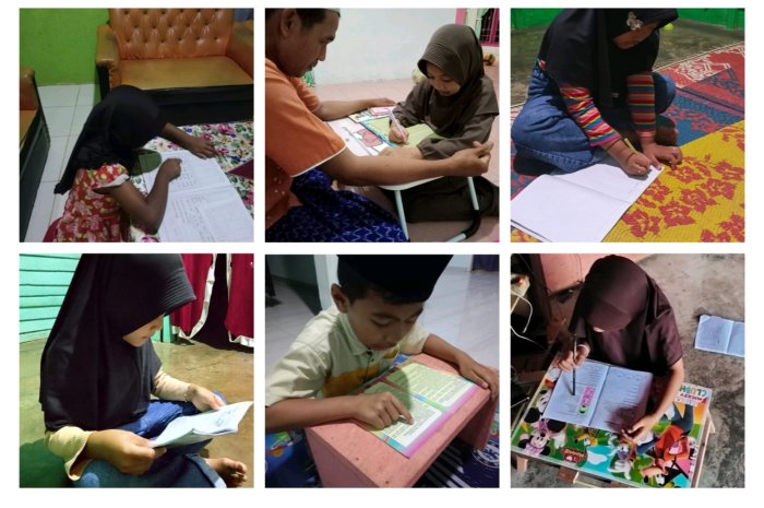 Siswa MIN 1 Tebo Antusias Laksanakan Kegiatan Belajar Selama Libur Semester Berlangsung