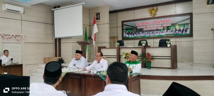 Kepala MIN 1 Tebo Hadiri Rapat Penting Di Aula Kantor Kemenag Tebo