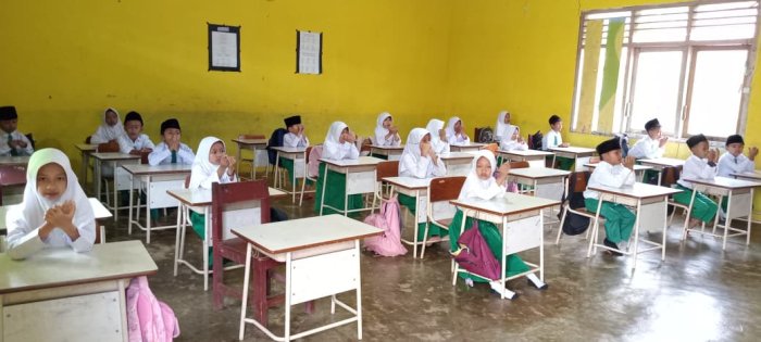Siswa MIN 1 Tebo Gelar Belajar Bersama Usai Pelaksanaan ASAS Tahun 2025