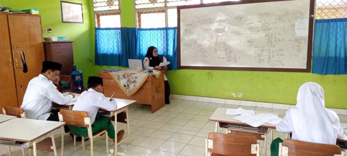 Alim dan Syafira , Ikuti Bimbingan Intensif Untuk Mengikuti OMI  Matematika Terintegrasi Tingkat Provinsi