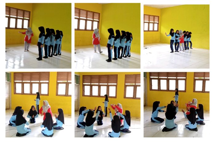 Sejumlah Siswa Kelas V MIN 1 Tebo Ikuti Latihan Tari Rentak Bulian Jelang Acara Tasyakuran di Madrasah