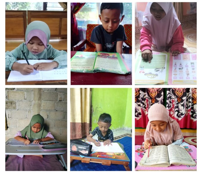 Siswa Kelas Rendah MIN 1 Tebo Aktif Laksanakan Kegiatan Belajar Mandiri di Rumah