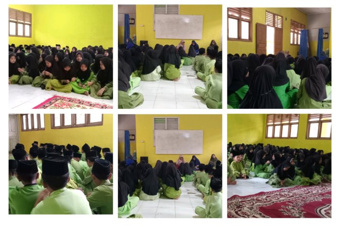 Siswa MIN 1 Tebo Antusias Ikuti Pembiasaan Hafalan Surah-Surah Pendek di Aula Madrasah Siswa MIN 1 Tebo Antusias Ikuti Pembiasaan Hafalan Surah-Surah Pendek di Aula Madrasah