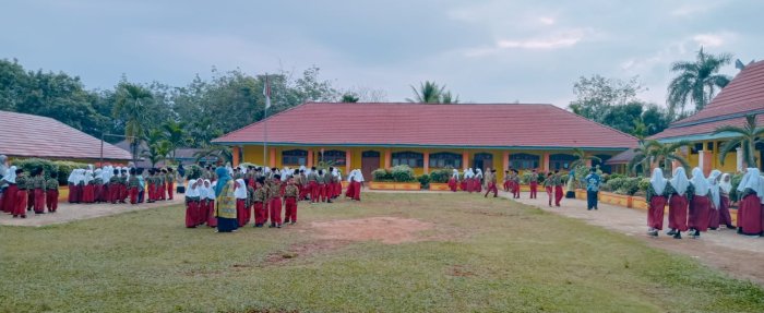 Seluruh Siswa MIN 1 Tebo Rutin Laksanakan LKBB Setiap Kamis