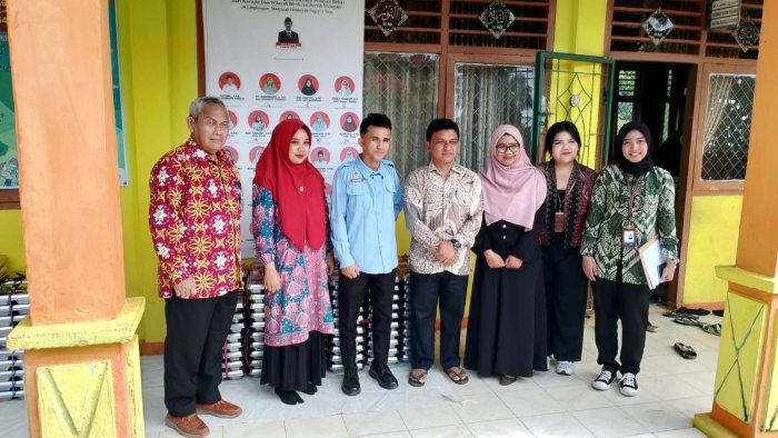 Badan Pengawas Keuangan dan Tim SPPG Gelar Kunjungan Kerja, Tinjau Distribusi Makan Bergizi di MIN 1 Tebo