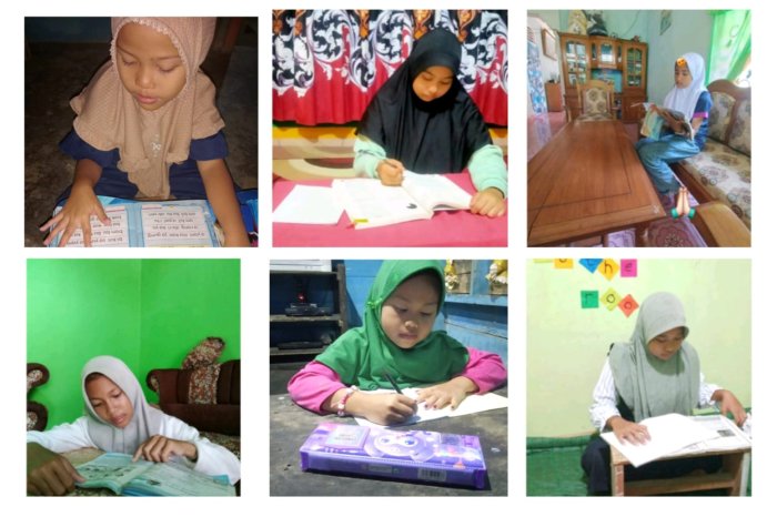 Siswa MIN 1 Tebo Isi Libur Idulfitri dengan Gemar Melaksanakan Kegiatan Pembelajaran