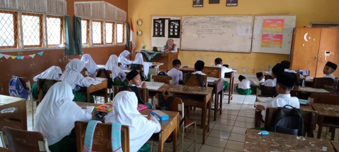 Siswa Kelas Rendah MIN 1 Tebo Antusias Laksanakan Pembelajaran di Madrasah