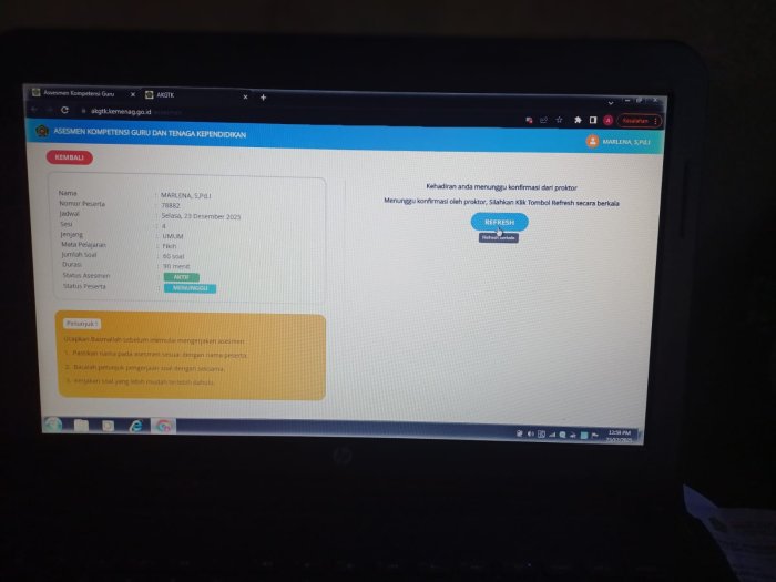 Kepala Madrasah dan Guru MIN 1 Tebo Sukseskan Pelaksanaan AKGTK Tahun 2025