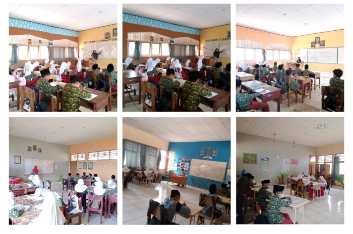 Siswa MIN 1 Tebo Semangat Laksanakan Belajar Tuntut Ilmu Sebagai Bekal Masa Depan