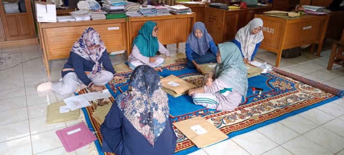 Dewan Guru MIN 1 Tebo Adakan Penyusunan Soal, Siap Sukseskan Sumatif Akhir Semester Ganjil