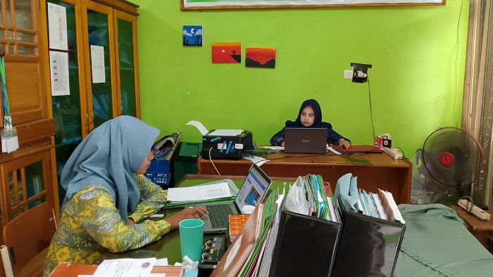 Staf TU MIN 1 Tebo  Gelar Persiapan Intensif Jelang Pelaksanaan ASAS Tahun 2026